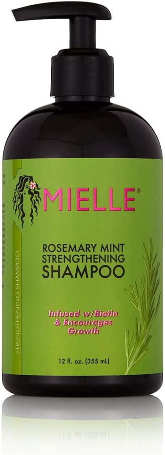 Mielle Organics Mielle/Rosemary Mint Strengthening/Shampoo/Hair Masque/Scalp & Hair Strengthening Oil (Serum)