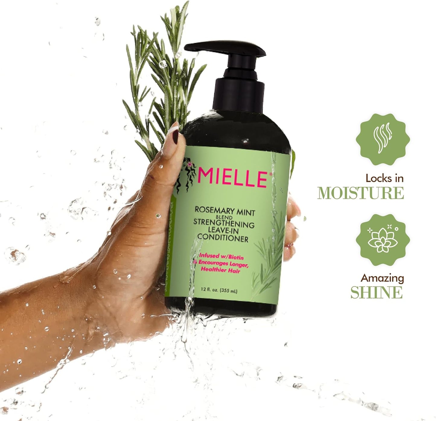 Rosemary Mint Strengthening Leave-In Conditioner 355ml