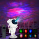 Astronaut Nebula Galaxy Night Light Projector for Children